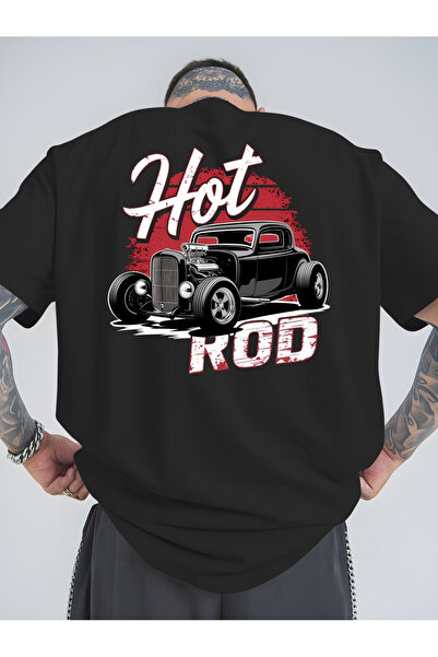 Sweet Cotton Hot mode printed oversize cotton bicycle collar t-shirt