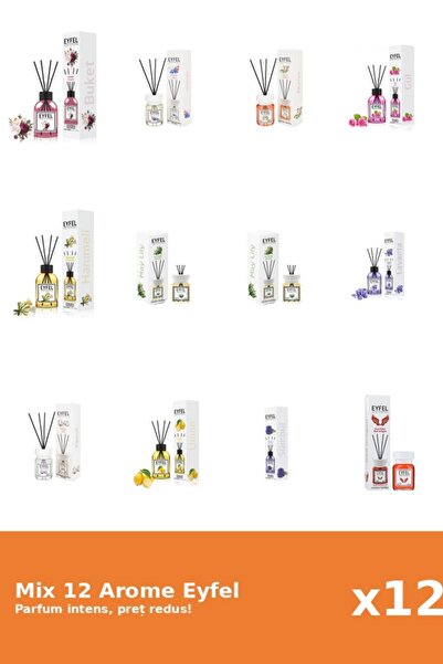 Eyfel Set 12 Mix Variat: 11 arome