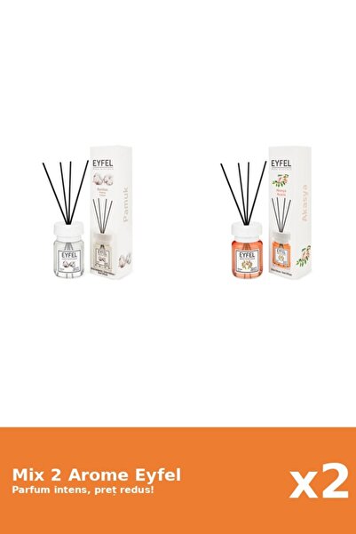 Eyfel Set 2 Mix Eyfel: 1x Acacia, 1x Bumbac