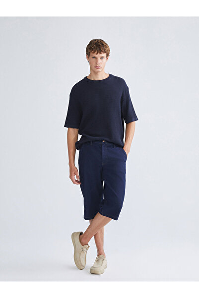 LC Waikiki Ανδρικό τζιν σορτς Indigo Standard Fit