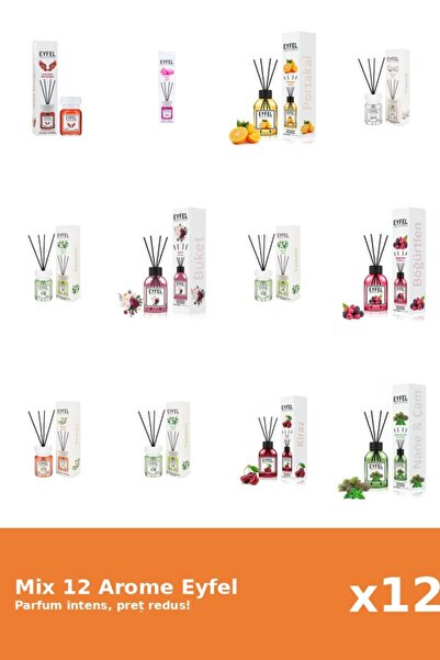 Eyfel Set 12 Mix Variat: 10 arome