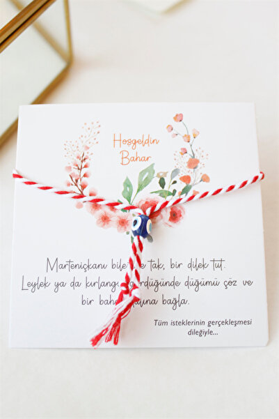 toyigoo Pack of 12 Marteniçka String Bracelets - Red