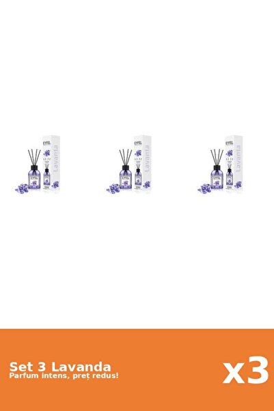 Eyfel Set 3 Odorizant Lavanda, 120 ml