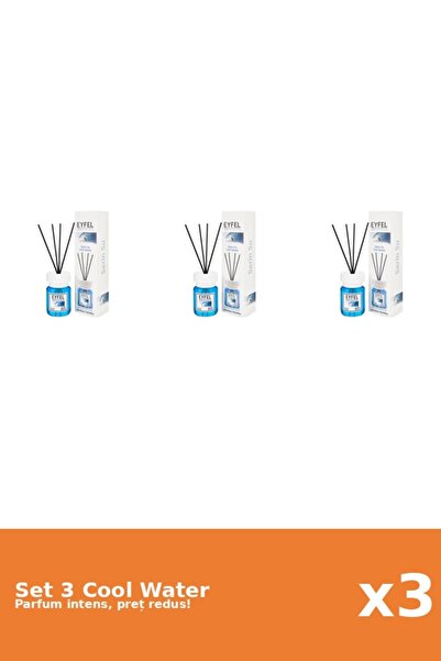 Eyfel Set 3 Odorizant Cool Water, 120 ml