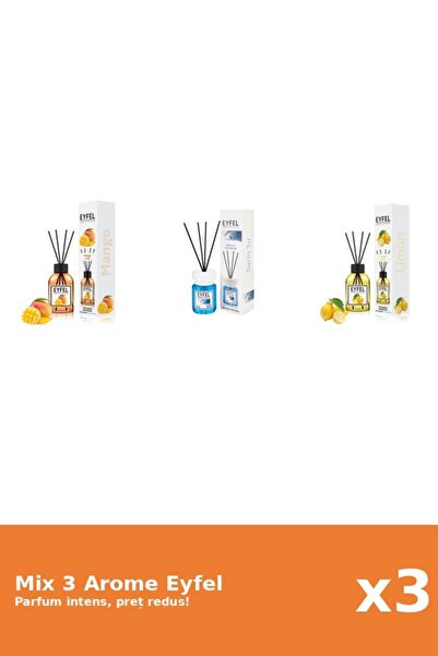 Eyfel Set 3 Mix Eyfel: 1x Cool Water, 1x Lamaie, 1x Mango