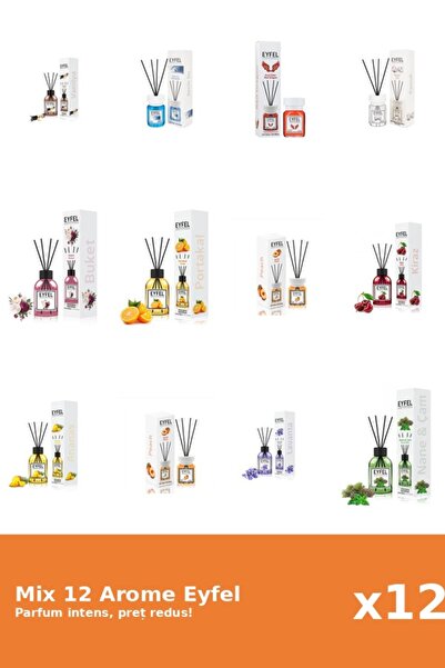 Eyfel Set 12 Mix Variat: 11 arome