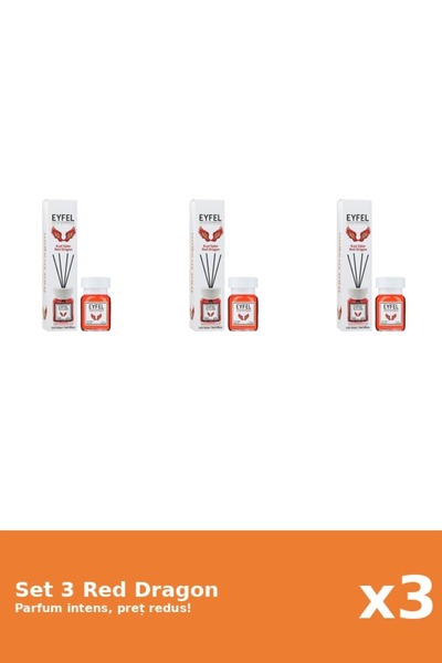 Eyfel Set 3 Odorizant Red Dragon, 120 ml