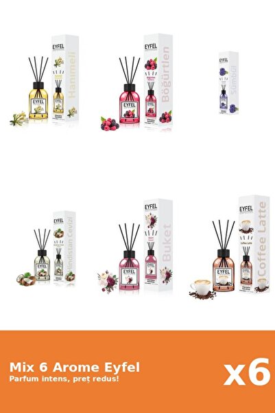 Eyfel Set 6 Mix Variat: 6 arome