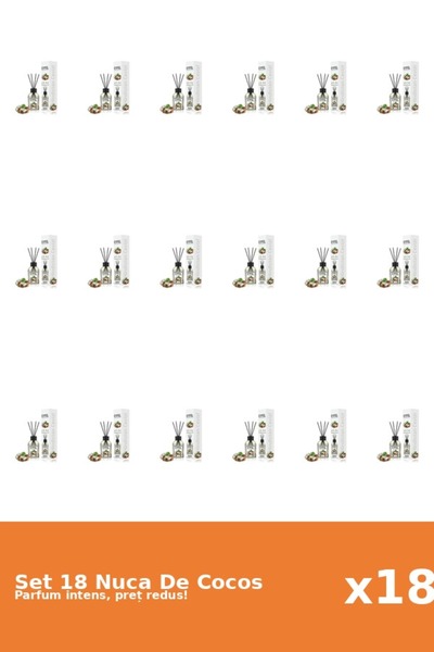 Eyfel Set 18 Odorizant Nuca De Cocos, 120 ml