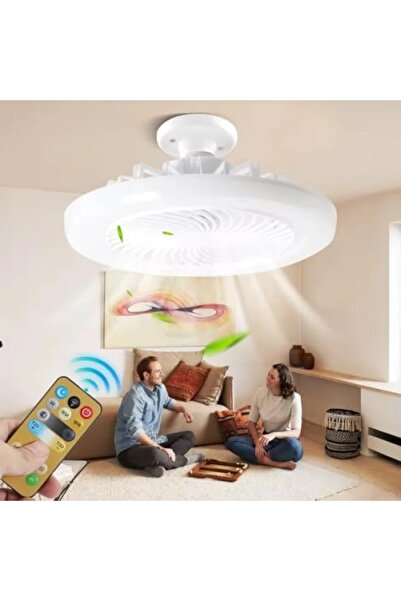 markentegra Sessiz Tavan Vantilatörü, Ayarlanabilir Renk Sıcaklığı ve Hızı, U...