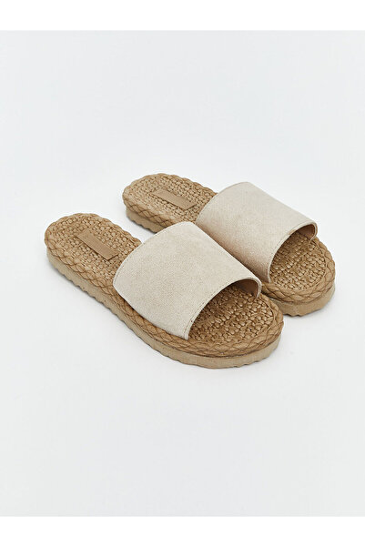 LC Waikiki Peak New Season Straw Sole Women's Slippers