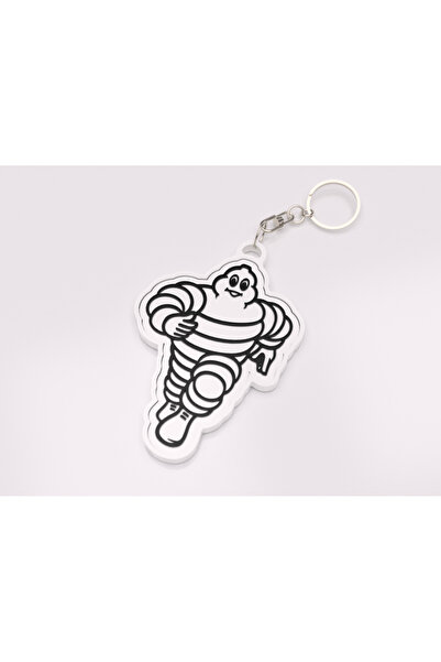 lucien vela Bibendum Character Keychain - 3D Printer Printing Custom Design