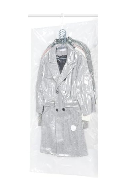 markentegra 5 Askılı Vakumlu Saklama Poşetleri, Yerden Tasarruf, Giysiler, Ta...