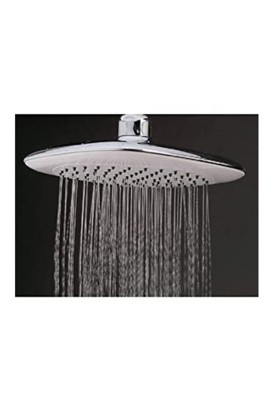 markentegra Beyaz Tepe Duş Başlığı, Dikdörtgen Tasarım, Duvara Monte