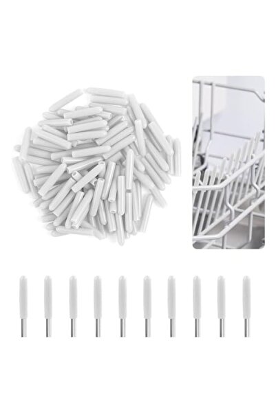 markentegra Bulaşık Makinesi Sepet Koruyucu Kapak Uçları, 100 Adet