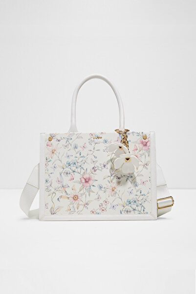 Aldo DASPIAS - Kadın Suni Deri Siyah Multi Üstten Fermuarlı Kapama Orta Boy Ç...