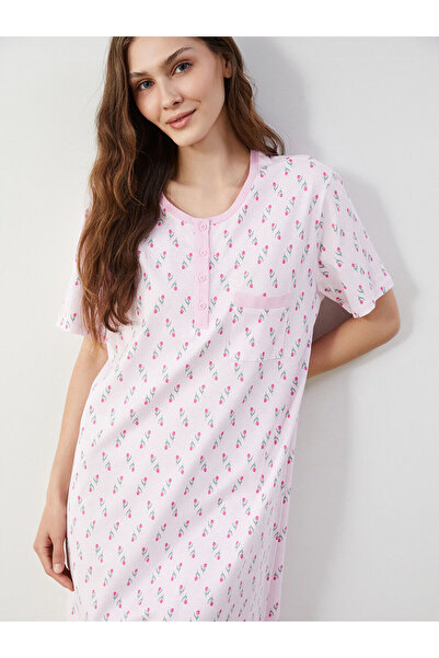 LC Waikiki Cămașă de noapte pentru femei Özmarka, nou sezon, cu decolteu tip ...