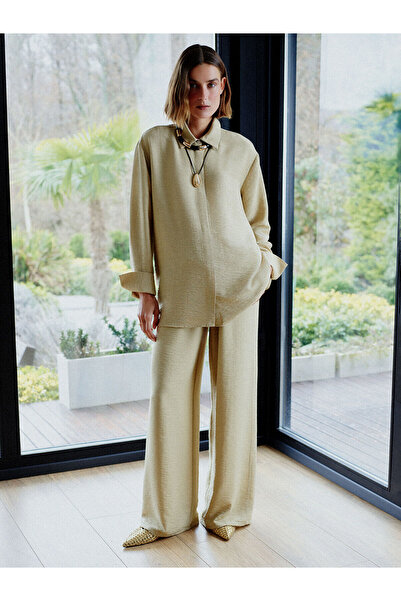 LC Waikiki Νέα σεζόν Γυναικείο παντελόνι με ελαστική μέση και μοντάλ υφάσματα...