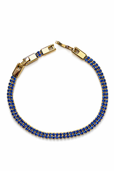 Chic Glamour Bratara Aurie Cu Cristale Zirconia