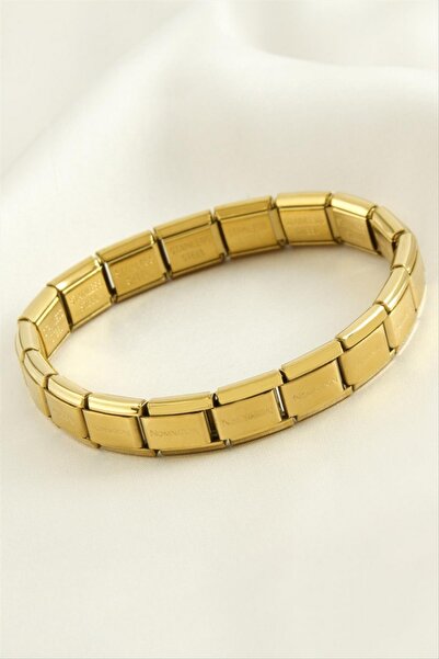 ZERO LAND سوار ستوروزال الإيطالي من الفولاذ (74039) - أصفر