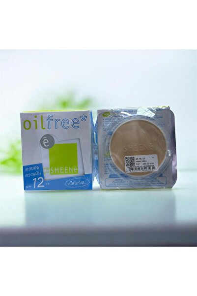 sheene Oil-Free Cake Powder SPF25 PA++ C2 – Natural Glow Finish with Smooth, ...