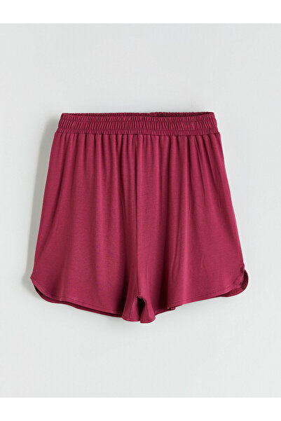 LC Waikiki Özmarka New Season Elastic Waist Girls' Pajama Shorts