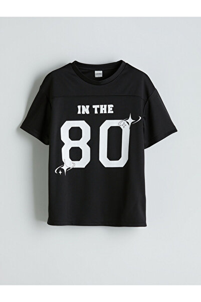 LC Waikiki طاقم الرقبة تي شيرت الفتاة