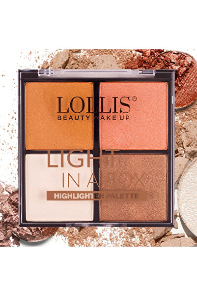 Lollis Paletă Iluminator 4 Culori 03