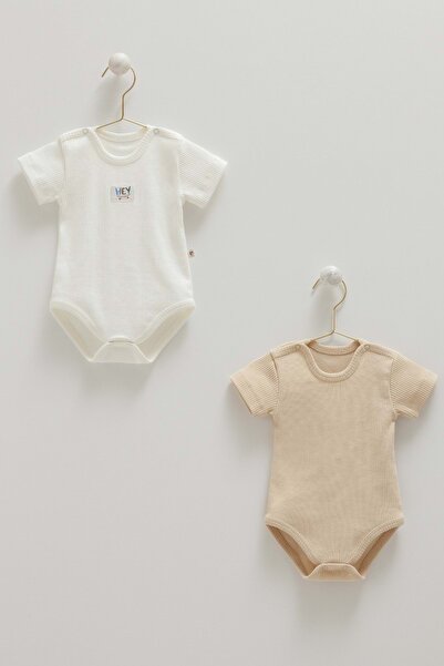 Caramell Basic Kaşkorse Half Sleeve Double Body Ecru