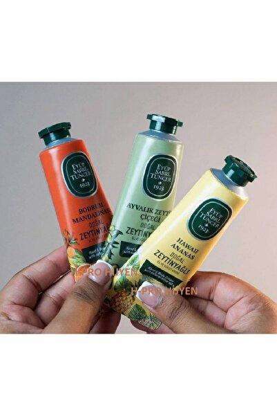 Eyüp Sabri Tuncer Tropic Series Hand and Body Creams 50 ml X 3 Pieces, H-Pro ...