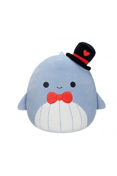 SQUISHMALLOW Jucarie de plus 19 cm, Balena albastra Samir, Squishmallows