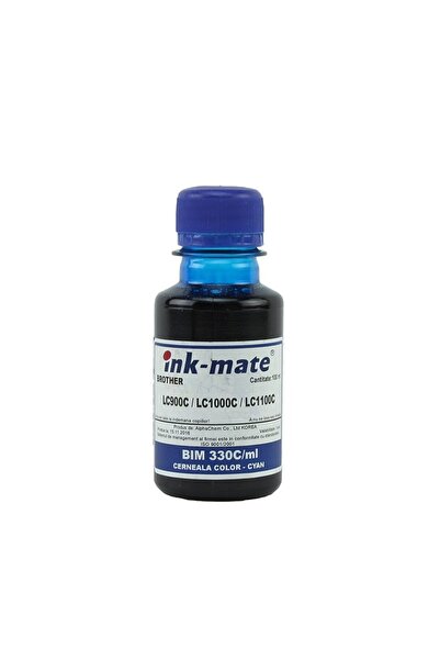 Ink-mate Туш за презареждане Циан Brother 100 мл