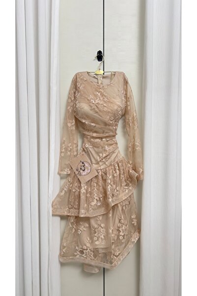 CONTENU Soft Lace short dress