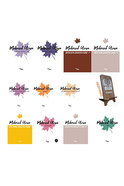 Sel Yayıncılık Mehmed Uzun ( 11 kitap Kürtçe set) TELEFON TUUCU HEDİYE- Hawar...