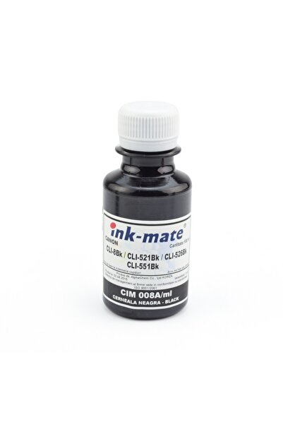 Piklinkmate Black refill ink for Canon printers 100 ml