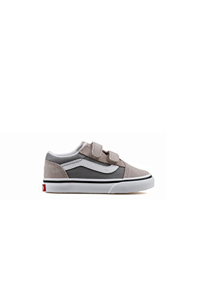 Vans Old Skool V Baby Casual Shoes Vn000Crw85T1 Gray