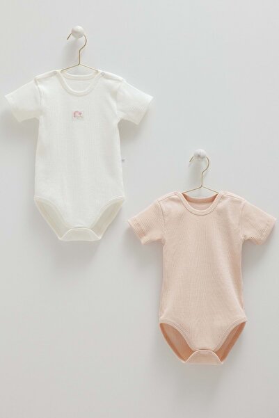 Caramell Basic Blouse Half Sleeve Girls' Double Blouse Ecru