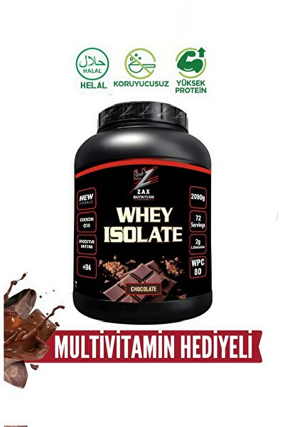 zax nutrition Whey Isolate Chocolate Flavored Protein Powder 2000 Grams
