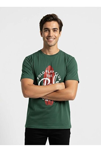 poloplay Boys Graphic T-shirt -GREEN