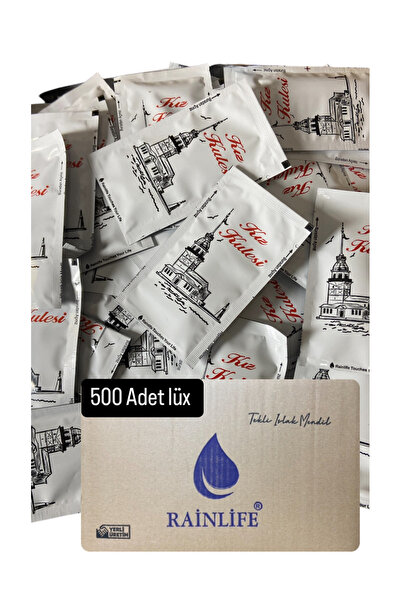 KARINCA RAİNLİFE Single wet wipes, 500 count, 1 box for service and treats.
