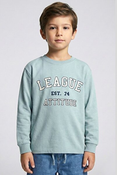 ww waka waka kids store Hanorac pentru băieți, cu imprimeu League Attitude, c...