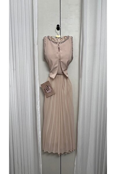 TREC CHIC Soft mid-cut dress