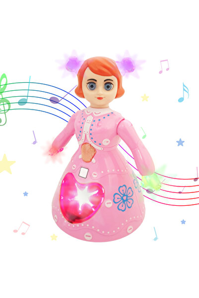 RCO Jucarie Interactiva muzicala, cu lumini multicolore si rotire 360° , Prin...