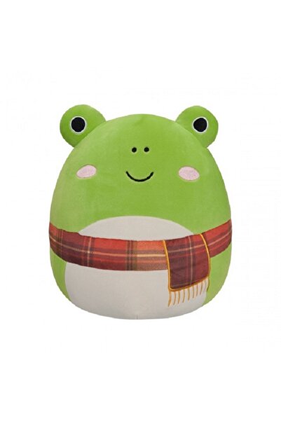 SQUISHMALLOW Plush toy 30 cm Frog with scarf &minus; Wendy, Squishmallows