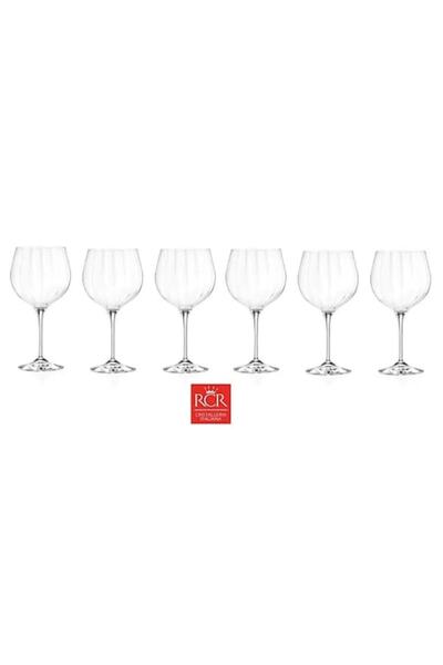 RCR Crystal Set of 6 wine glasses, OPTIQ cocktail, 670 ml, RCR