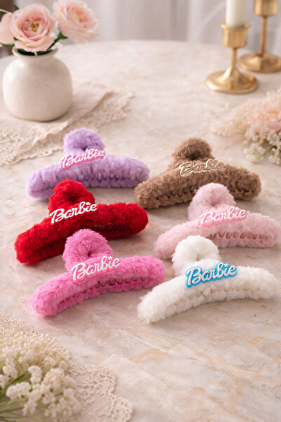 VENİV Feathered Rake Clasp Buckle 6 Pieces - Barbie - Premium Quality