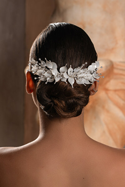 Simay Aksesuar Gelin Saç Aksesuarı ,Saç Tokası ,Nikah Saç Tokası