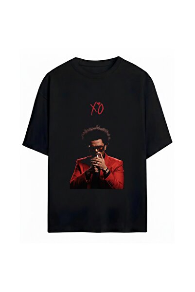 SVART WEAR The Weeknd Printed Unisex Oversize T-Shirt