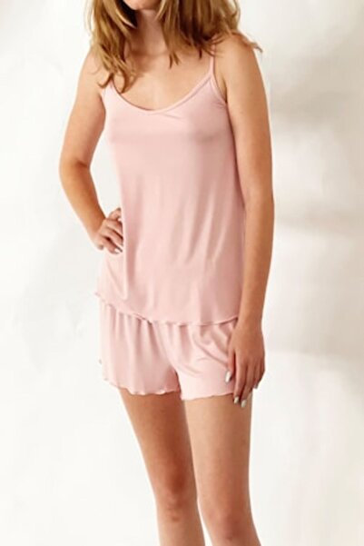 NICOL DA RE Pijamale pentru femei, Marie Pink, Bambus, M, Roz