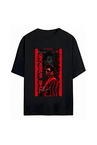 SVART WEAR The Weeknd Printed Unisex Oversize T-Shirt